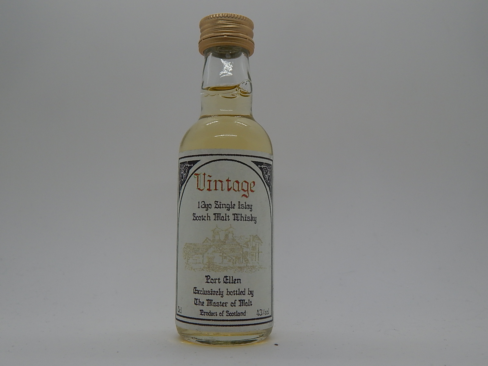 Vintage SIMSW 13yo "Master of Malt" 5cl 43%vol